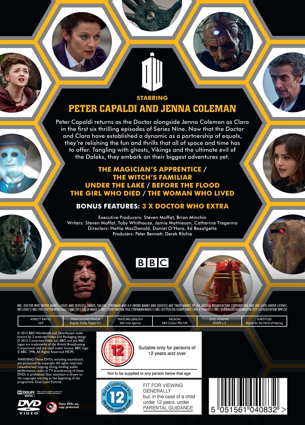 Doctor Who - Series 9 Part 1 (2015) [DVD]