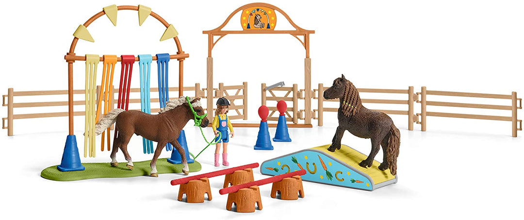 Schleich 42481 Farm World Pony Agility Training