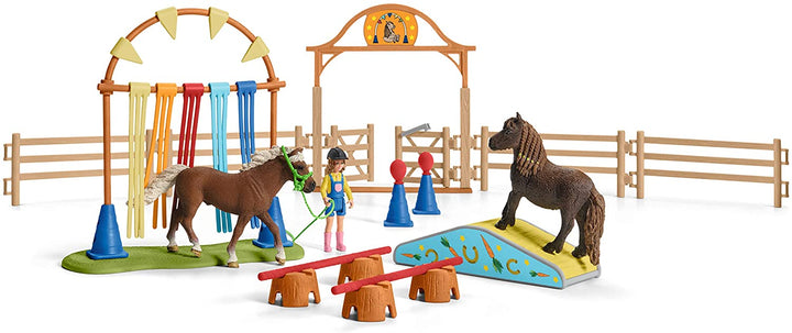 Schleich 42481 Farm World Pony Agility Training
