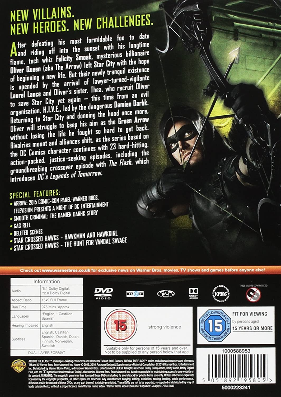 Arrow - Temporada 4 [DVD] [2016]