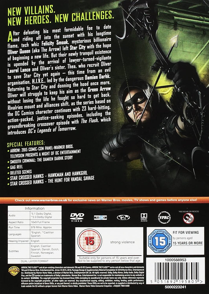 Arrow - Temporada 4 [DVD] [2016]