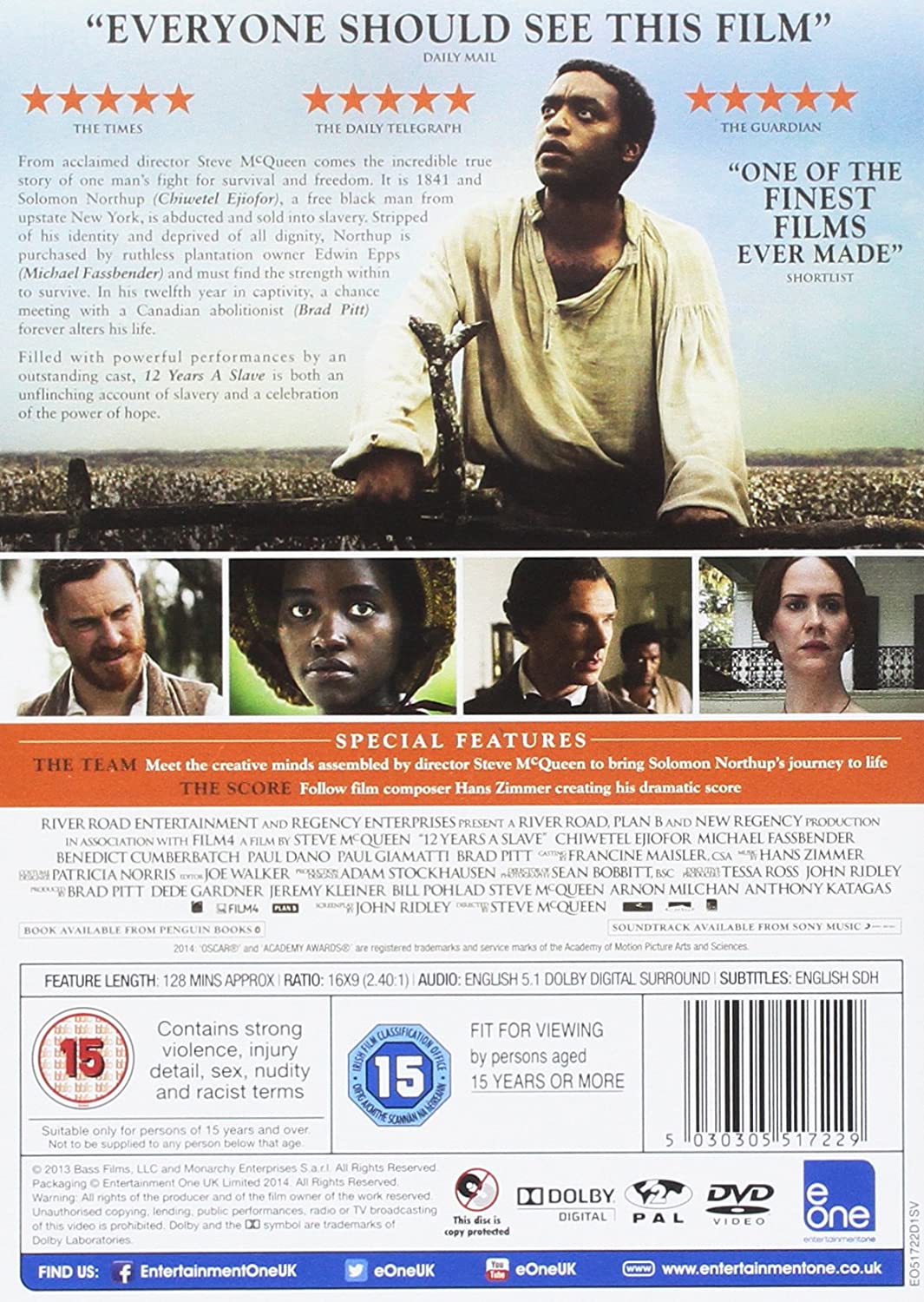 12 Years a Slave (2013) - DVD