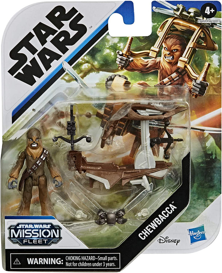 Star Wars Mission Fleet Gear Class Chewbacca Beachfront Barrage 2,5-inch schaalfiguur en voertuig