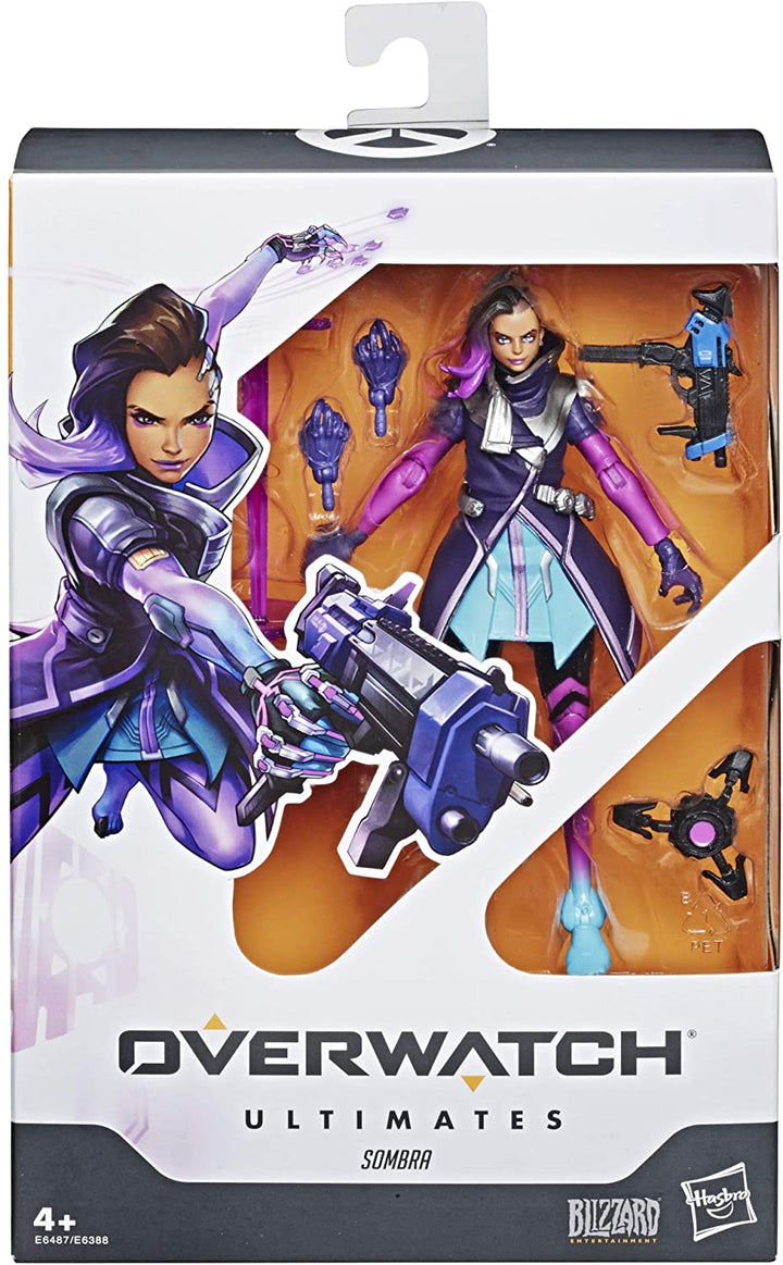Overwatch Ultimates Series Sombra 6 Inch Scale Collectible Action Figure