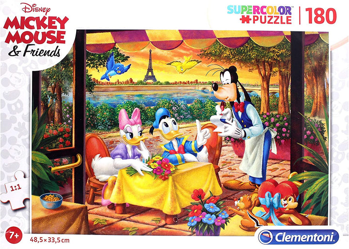 Clementoni - 29296 - Supercolor puzzel voor kinderen - Disney Classic-180 stukjes