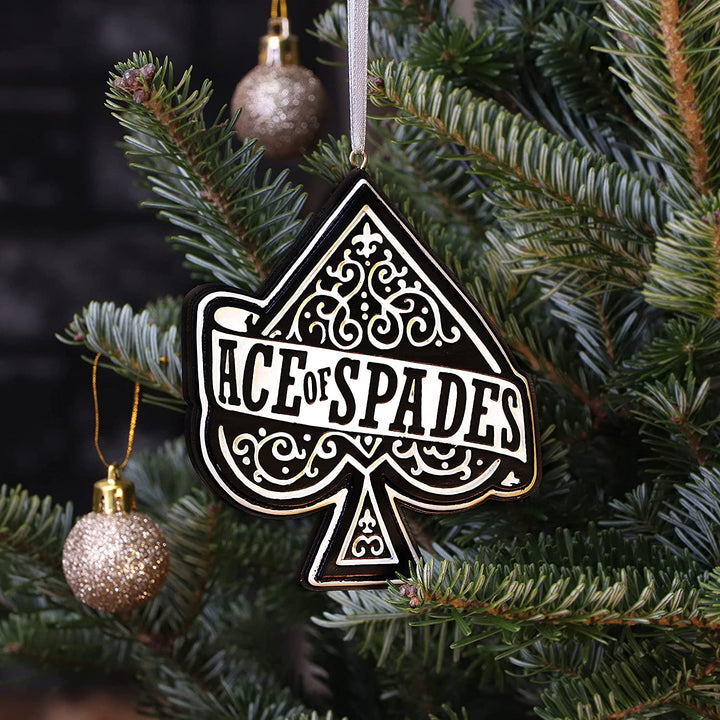 Nemesis Now Motorhead Ace of Spades Hanging Ornament Decorative Accessory (B5585T1)