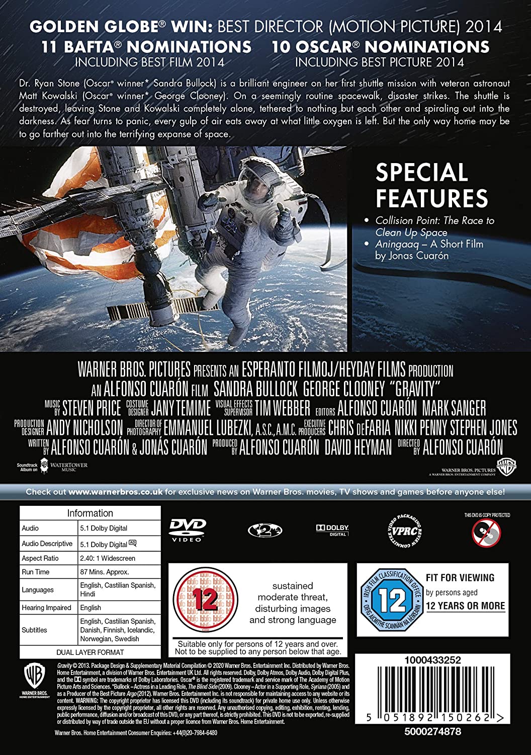 Zwaartekracht [DVD] [2013]