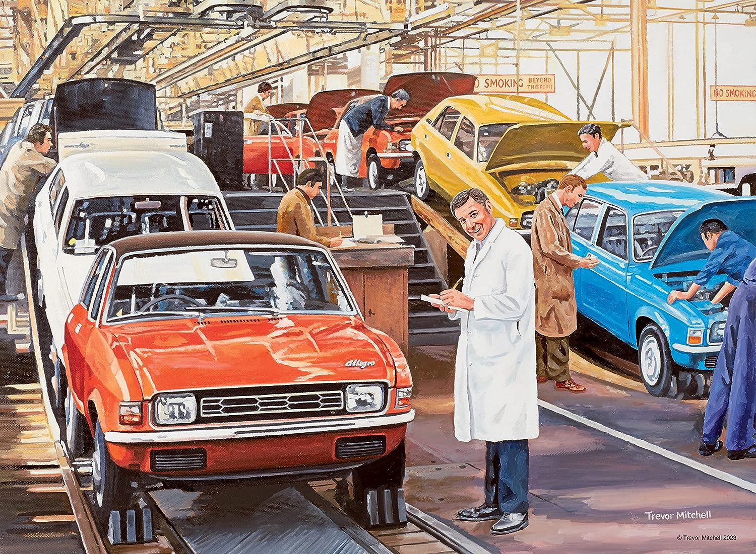 Ravensburger Happy Collection No.6 Nostalgic Work Day Memories 4x 500 Piece Jigsaw Puzzle 7