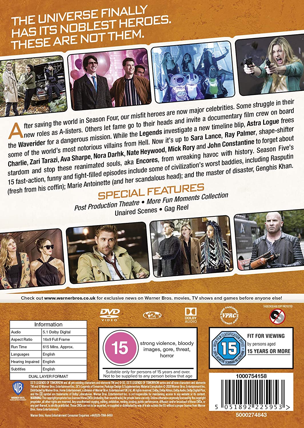 DC's Legends of Tomorrow: Season 5 (2020) - [DVD]