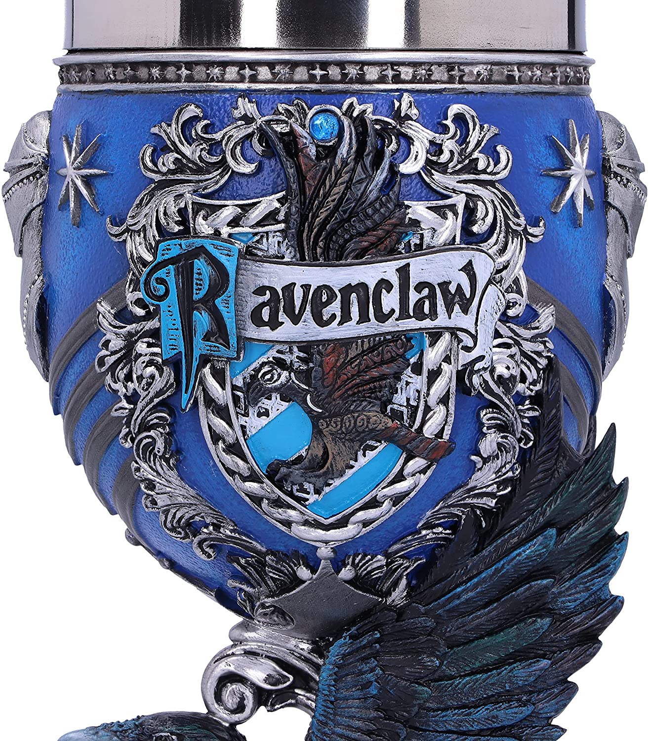 Nemesis Now Ravenclaw Hogwarts House Collectible Goblet - Resin, Hand-Painted 4