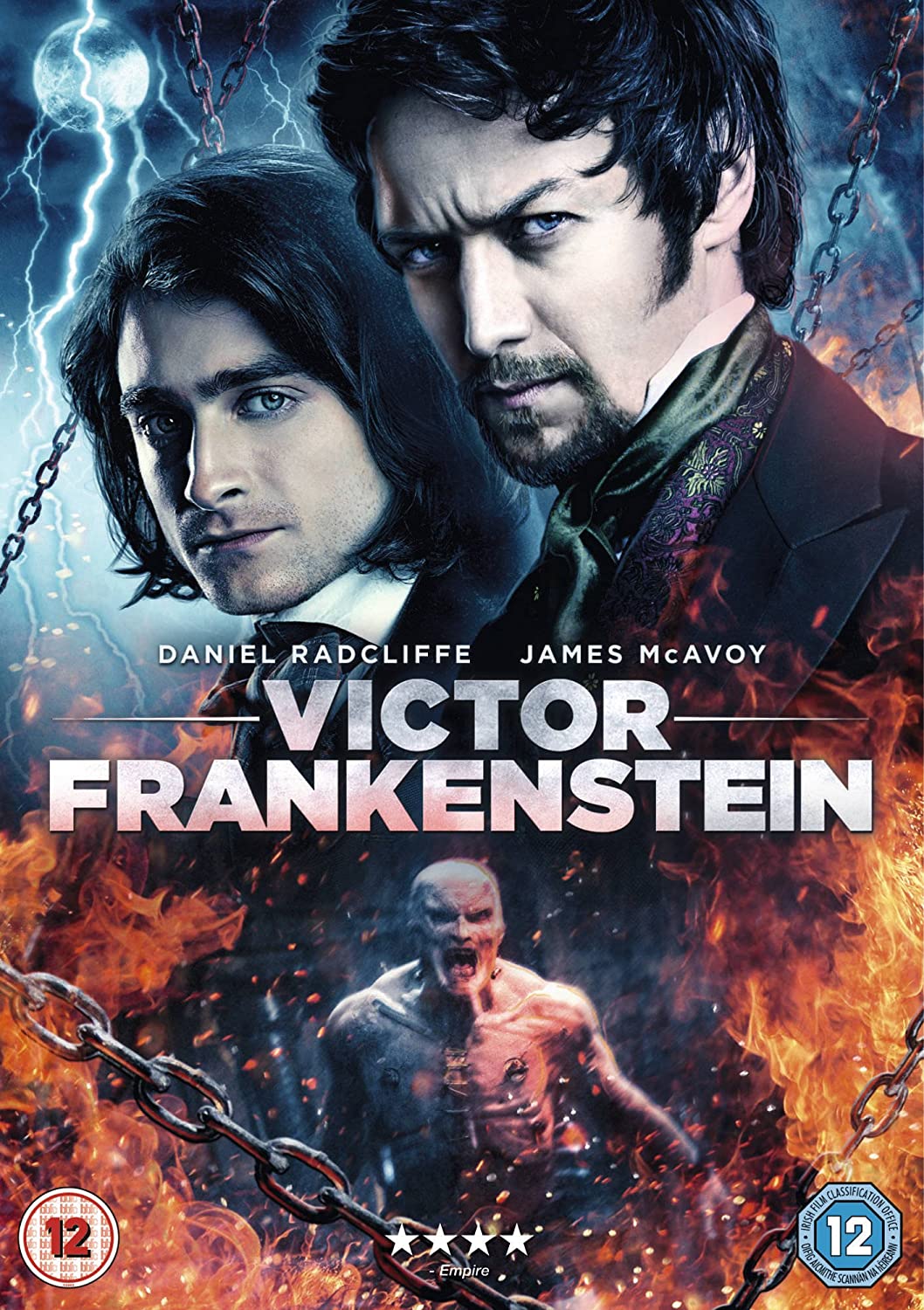 Victor Frankenstein (2015) - Horror Sci-Fi Thriller [DVD]