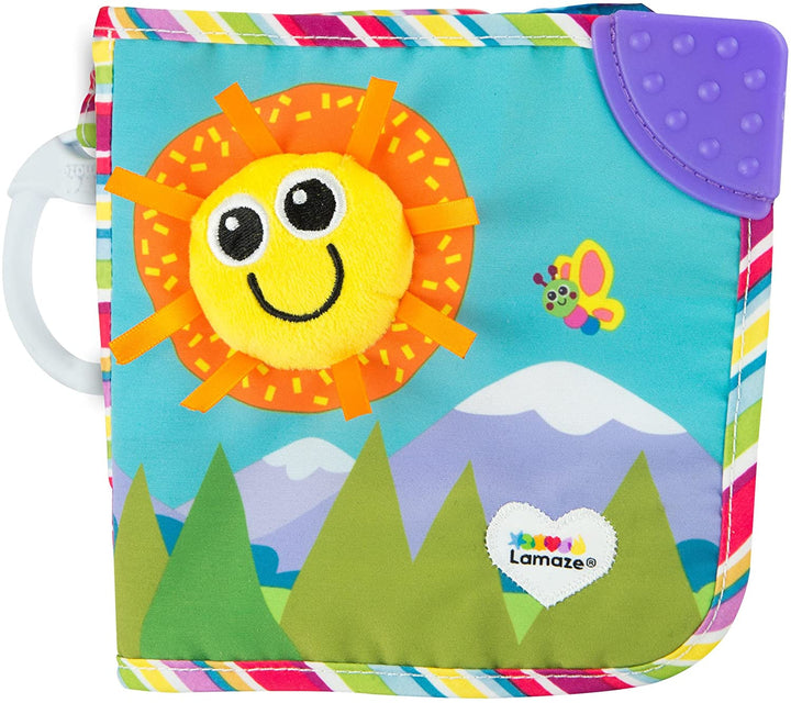 LAMAZE L27186 Friends Book Soft Pushchair Toy, Colourful, 1 Count (Pack of 1)