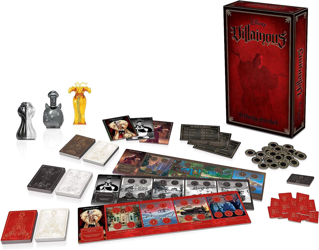 Ravensburger Disney Villainous Perfectly Wretched - Strategy Board Game for Kids