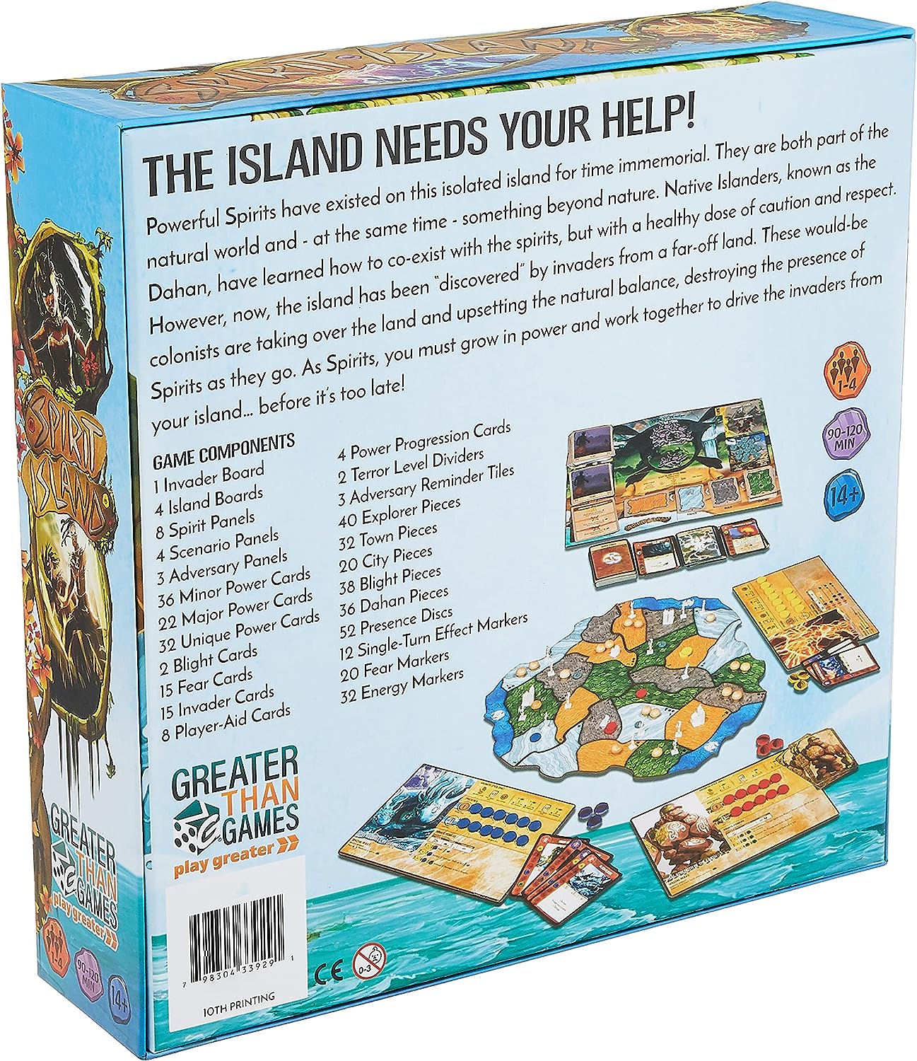 Greater Than Games Spirit Island Brettspiel 3