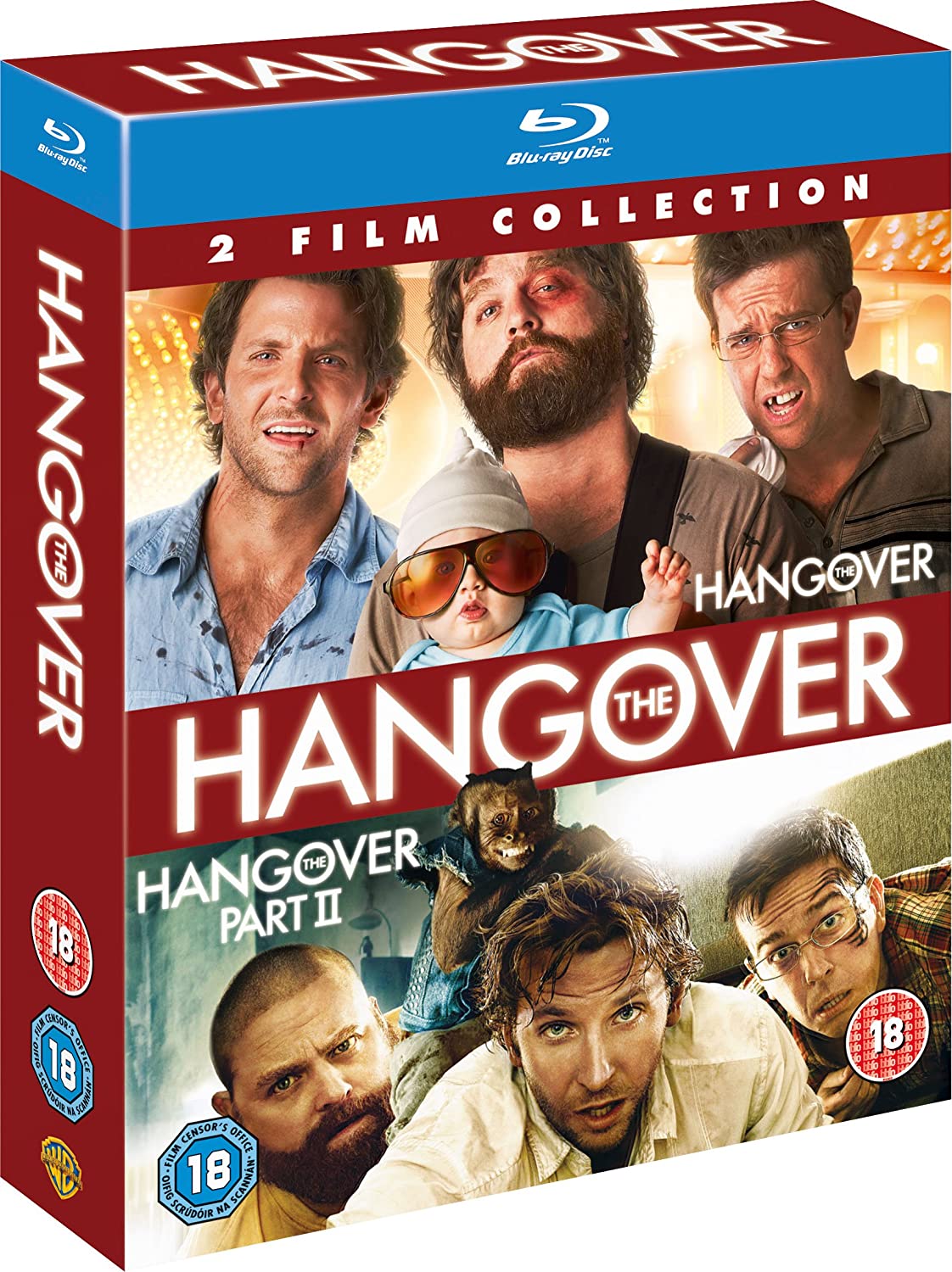 The Hangover / The Hangover Part II Double Pack (2009/2011) - Blu-ray [Region Free] 2