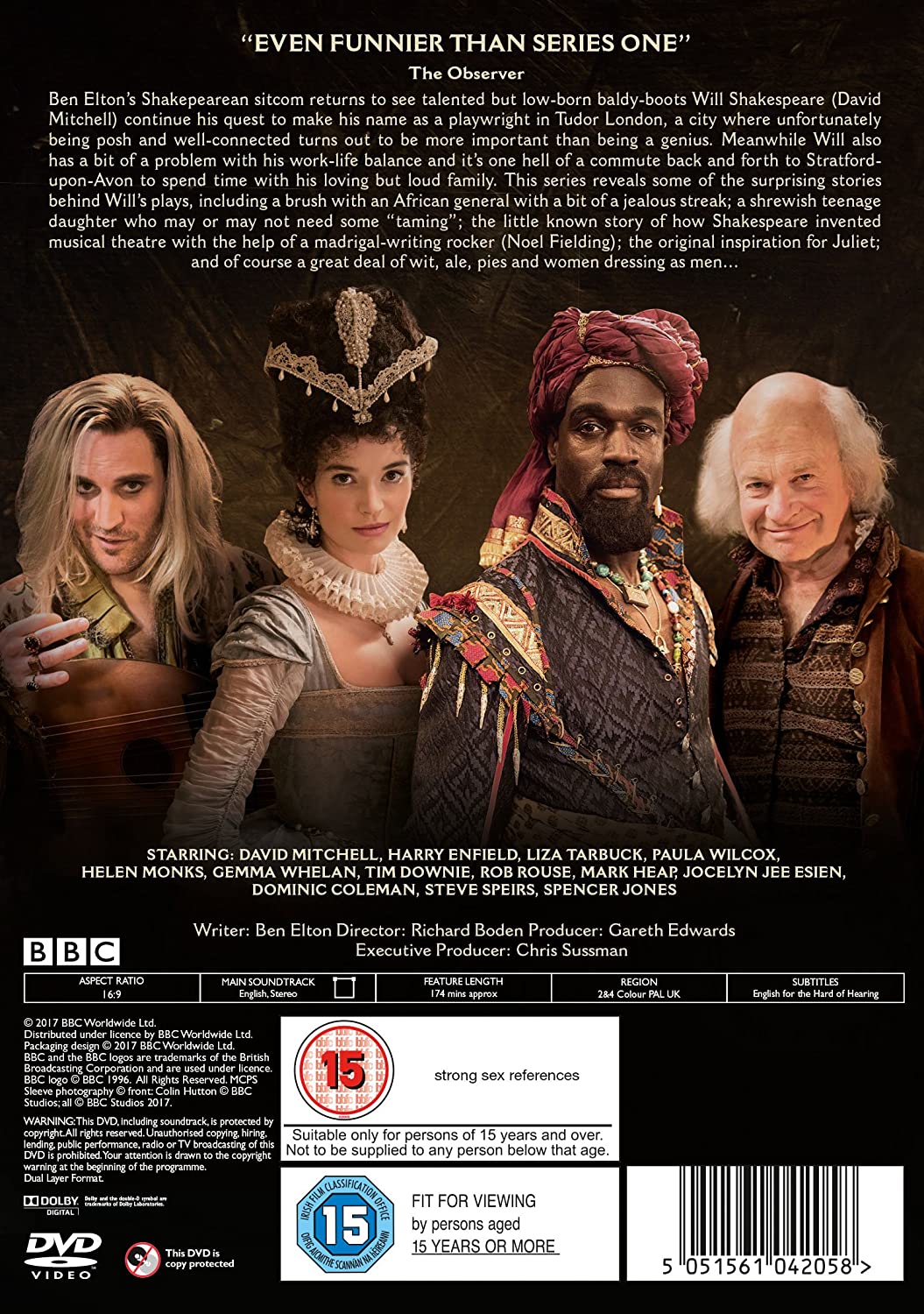 Upstart Crow - Serie 2 [DVD]