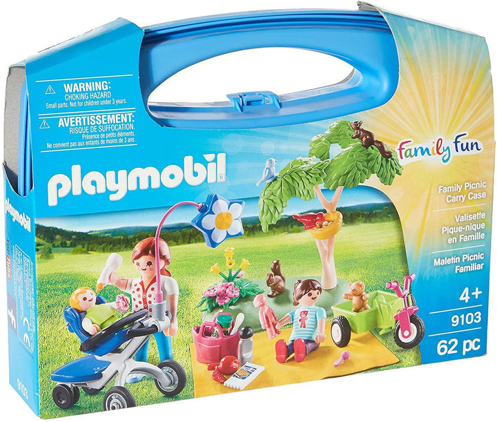 Playmobil 9103 Family Fun Family Picnic Carry Case - Yachew
