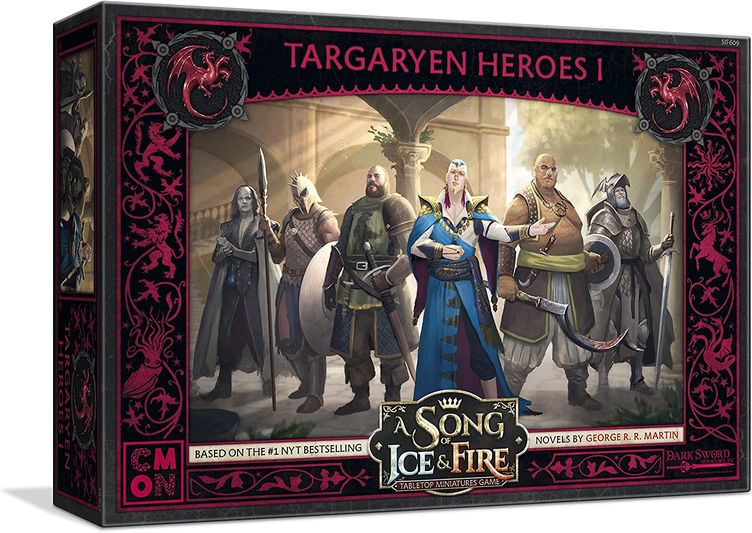 CMON A Song of Ice and Fire: Targaryen Heroes 1 Expansion