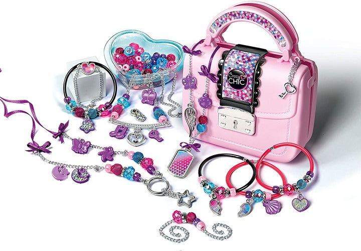 Clementoni 18598 Crazy Chic Fashion & Jewellery Kit for Children, Ages 7 Years P