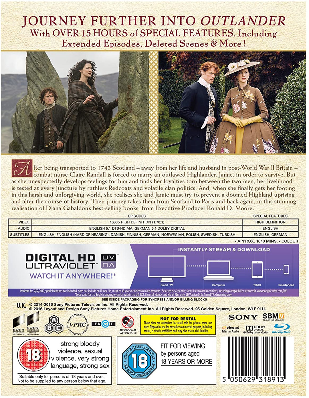 Outlander – Staffel 1 und 2 [2016] [Regionalfrei]