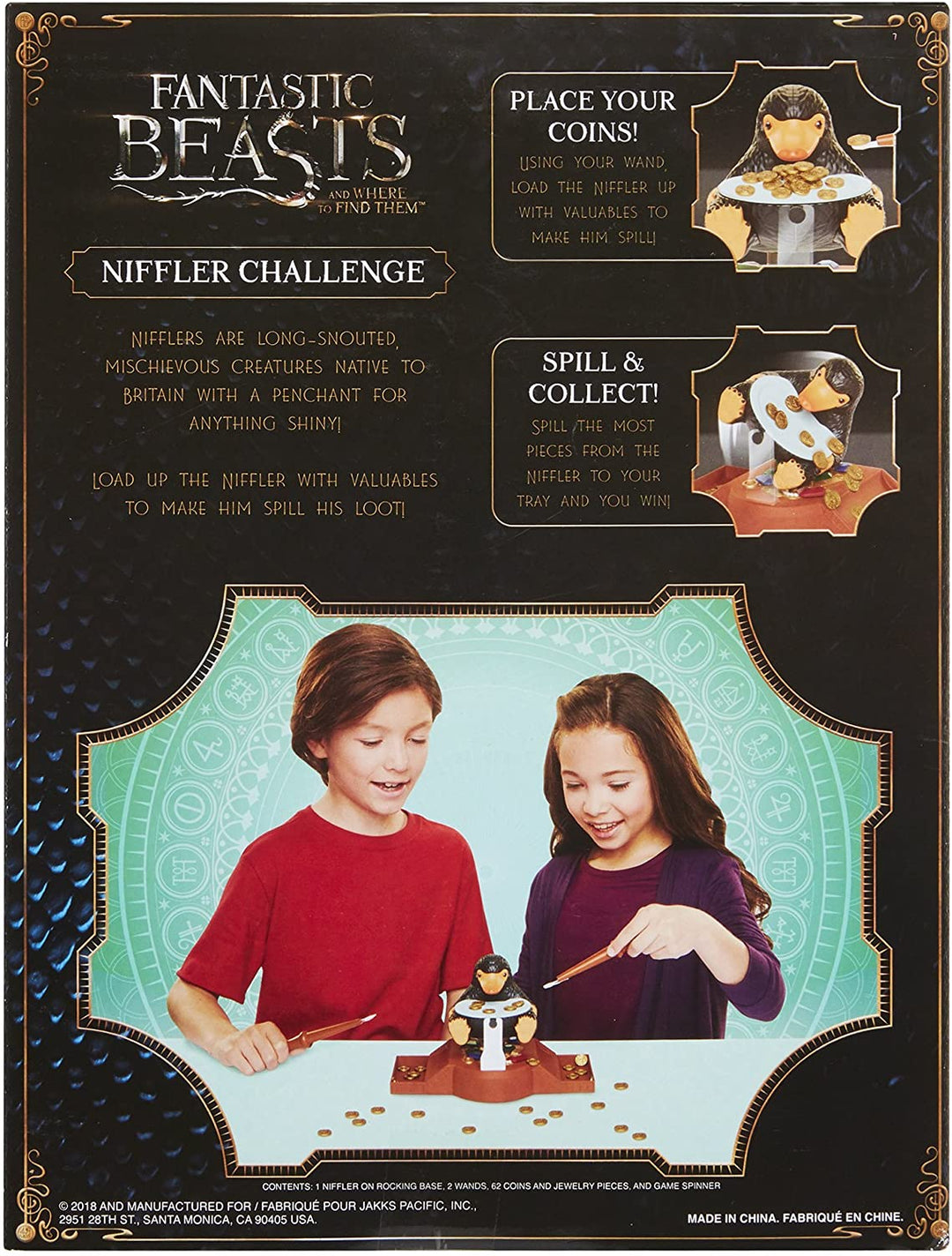 Harry Potter Fantastic Beasts Wizarding World Niffler Challenge Board Game (39895-11L)