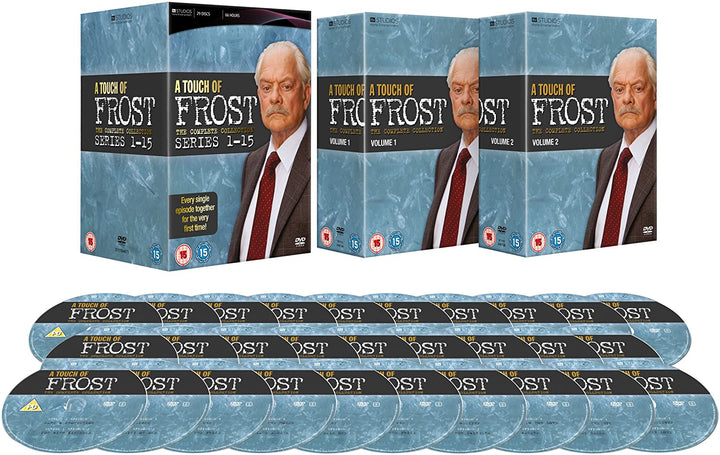 A Touch of Frost - Complete serie 1-15 [DVD]