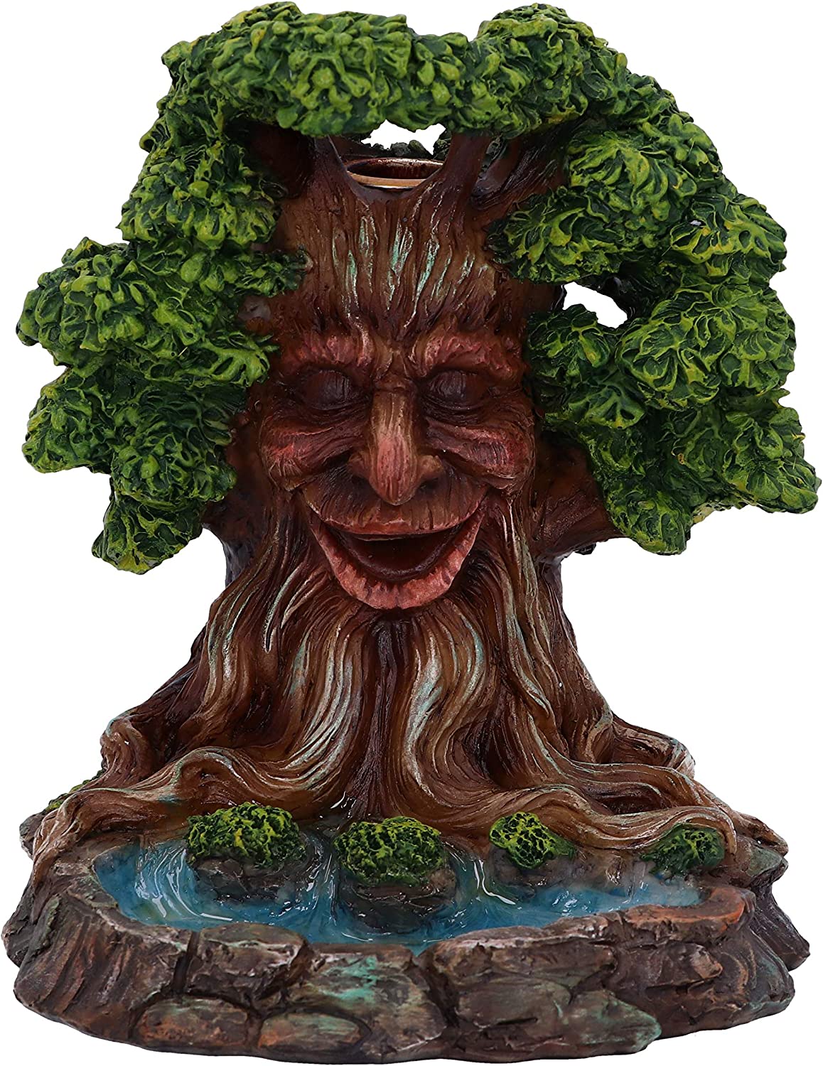 Nemesis Now Elder Ember Tree Spirit Green Man Backflow Incense Burner