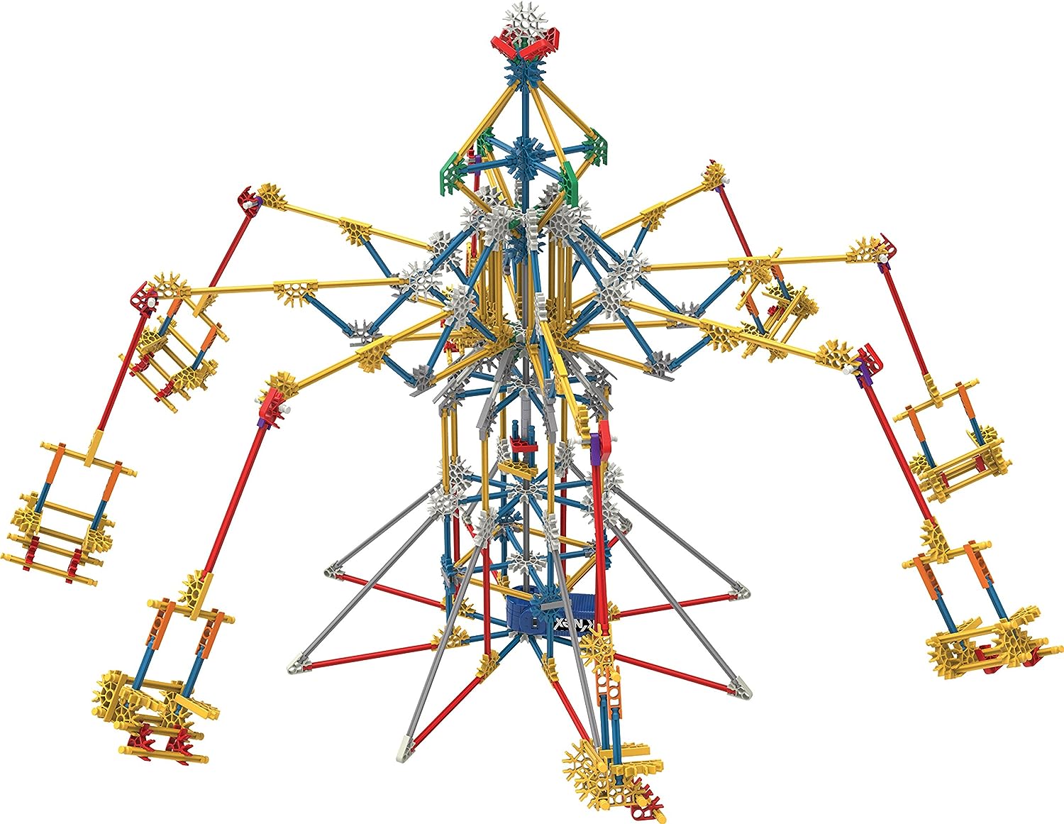 K'NEX 3-in-1-Bausatz „Klassischer Vergnügungspark“ – 744-teiliges Spielset für Kinder ab 9 Jahren 4