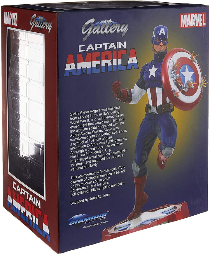 Marvel Comics AUG172640 Gallery Now Captain America PVC Figure