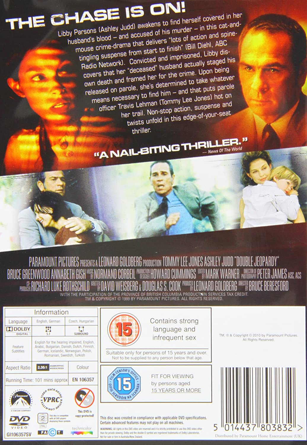 Double Jeopardy (2000) - DVD