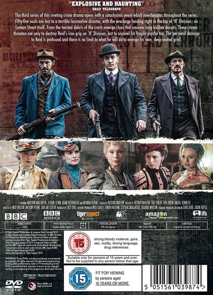 Ripper Street – Serie 3 [DVD] [2015]