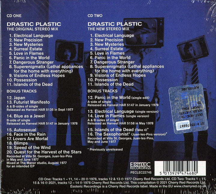 Be Bop Deluxe - Drastic Plastic Expanded & [Audio CD]