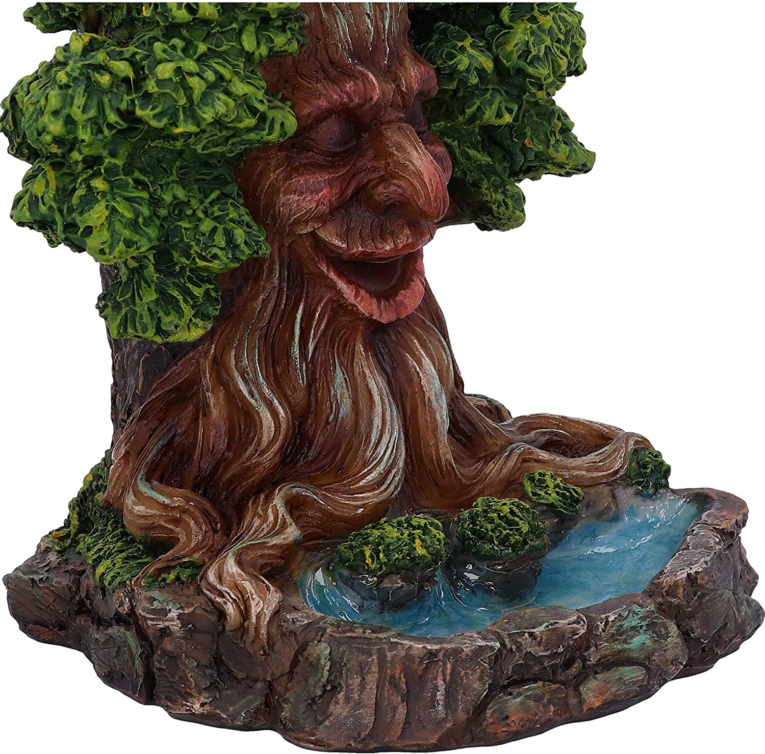 Nemesis Now Elder Ember Tree Spirit Green Man Backflow Incense Burner 3