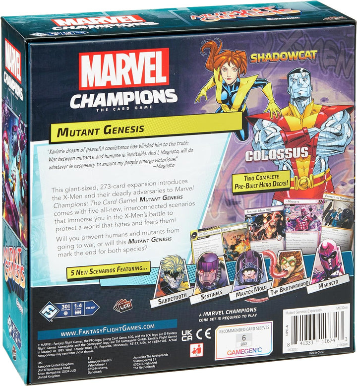 Marvel Champions: Mutant Genesis Expansion - X-Men Card Game Adventure (MC32EN)