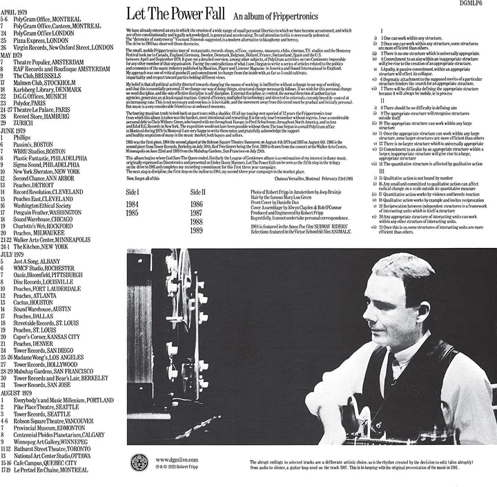 Robert Fripp - Let The Power Fall [VINYL]