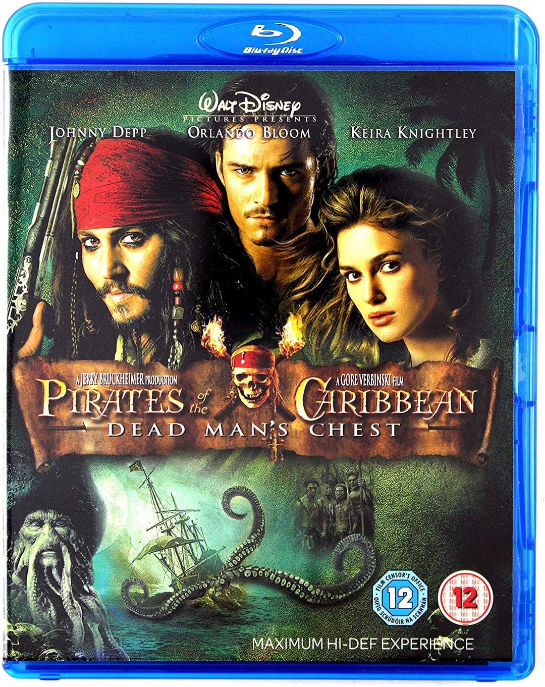 Piratas del Caribe: El cofre del hombre muerto [Blu-ray] [2017] [Región libre]