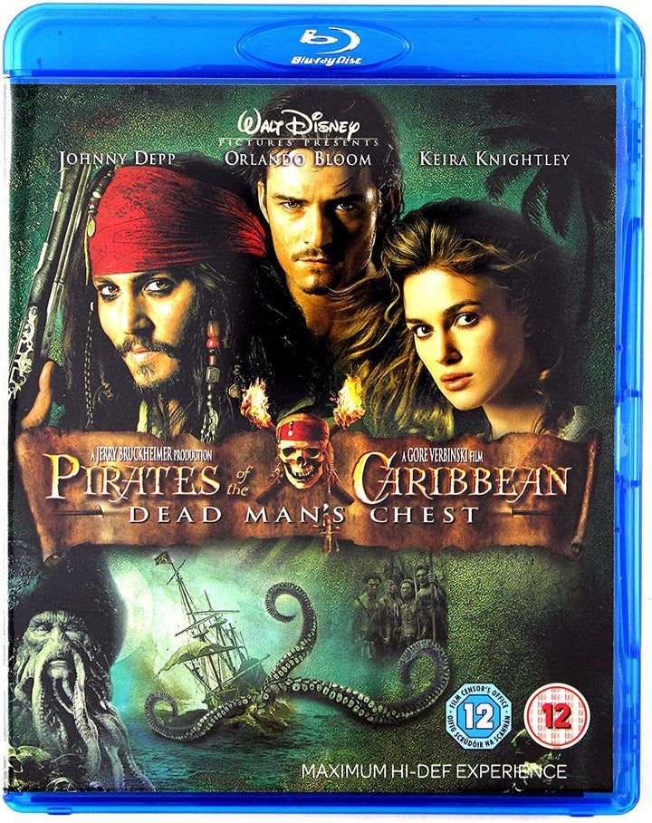 Piratas del Caribe: El cofre del hombre muerto [Blu-ray] [2017] [Región libre]