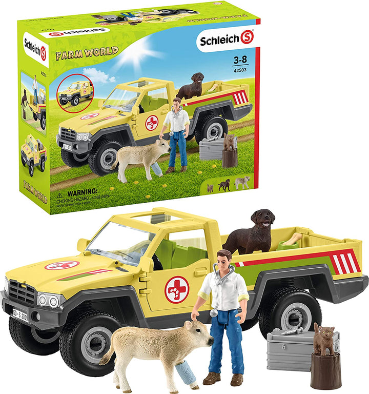 Schleich 42503 Visita veterinaria al Farm World