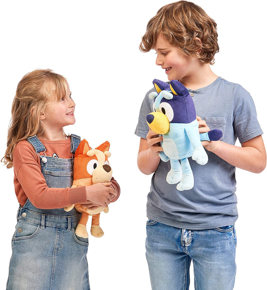 Bluey Bingo Large 30cm Talking Sounds Plush: Official Collectable Character Cuddly Toy
