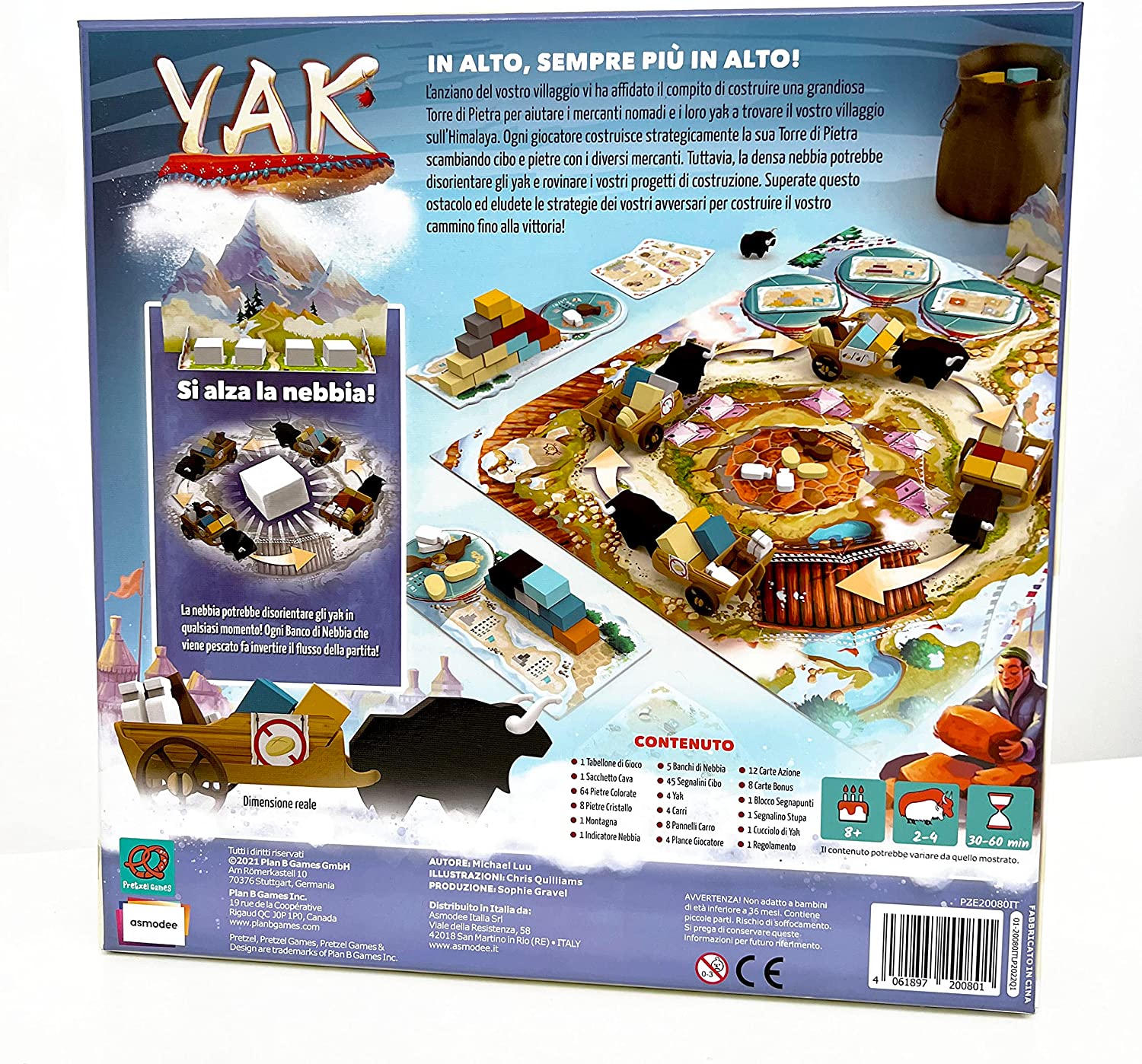 Pretzel Games Yak Board Game | Strategy Resource Management Game for 2-4 Players 3