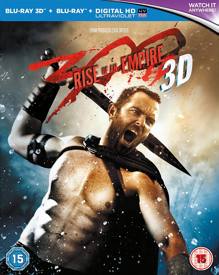 300 Rise Of An Empire [Blu-ray 3D + Blu-ray + UV-kopie] [2013] [Regio vrij]