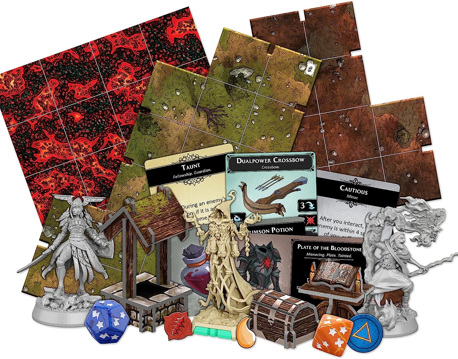 Fantasy Flight Games Descent: Legends of the Dark Miniature Board Game 6