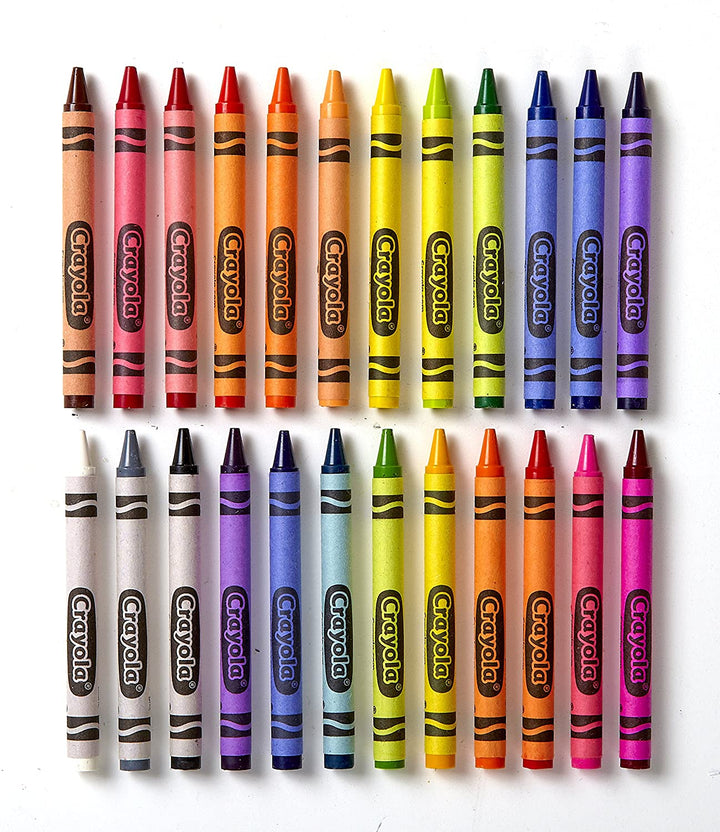 Crayola 12 Assorted Colouring Crayons Multicoloured 24 pk, 02.0024.19