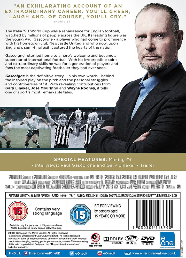 Gascoigne [DVD]