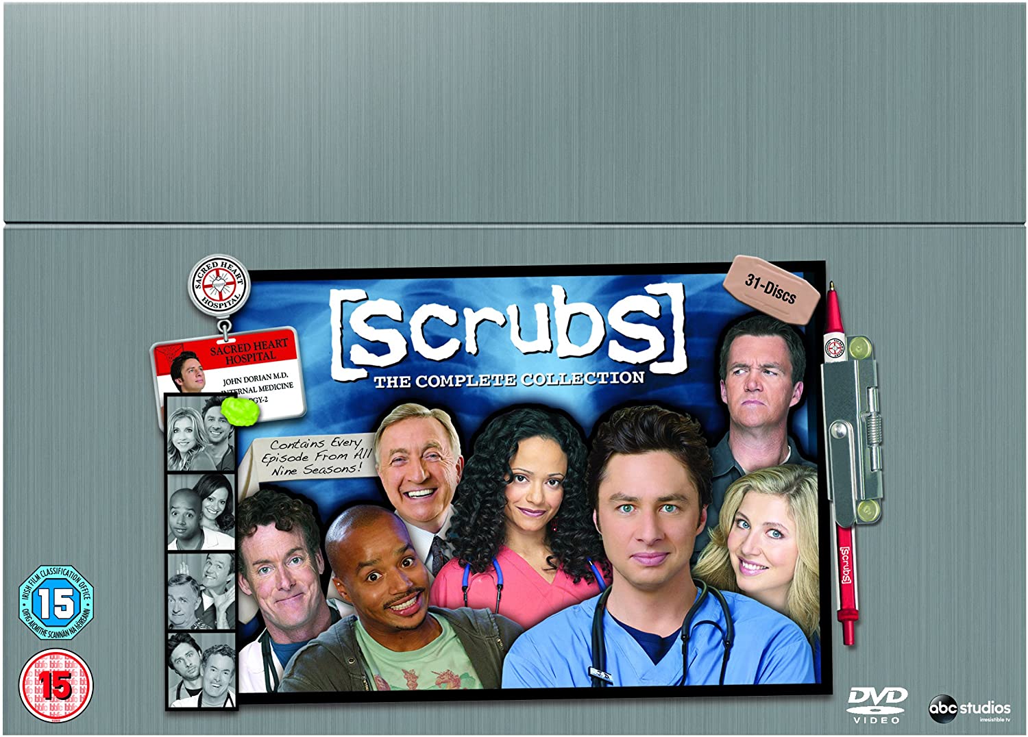 Scrubs: The Complete Collection - Seasons 1-9 [DVD] 3