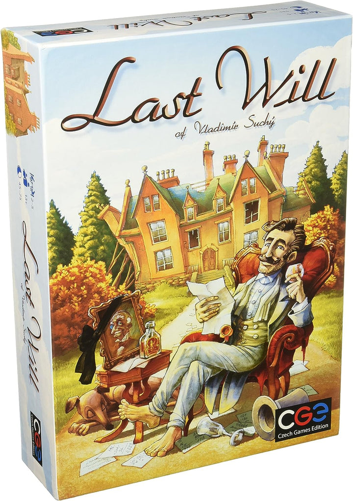 Czech Games Edition CGE00016 Last Will Board Game, Multicoloured