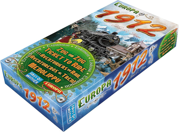 Days of Wonder Ticket to Ride: Extension Europa - 2-5 Player Strategy Game (DOWD0025)