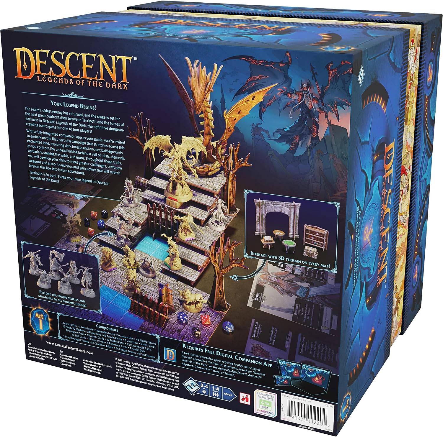 Fantasy Flight Games Descent: Legends of the Dark Miniature Board Game 3
