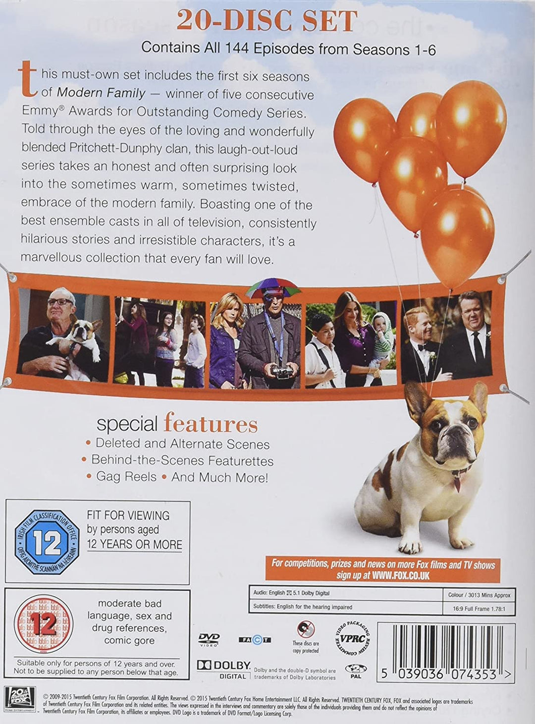 Modern Family: Seizoenen 1-6 [DVD]