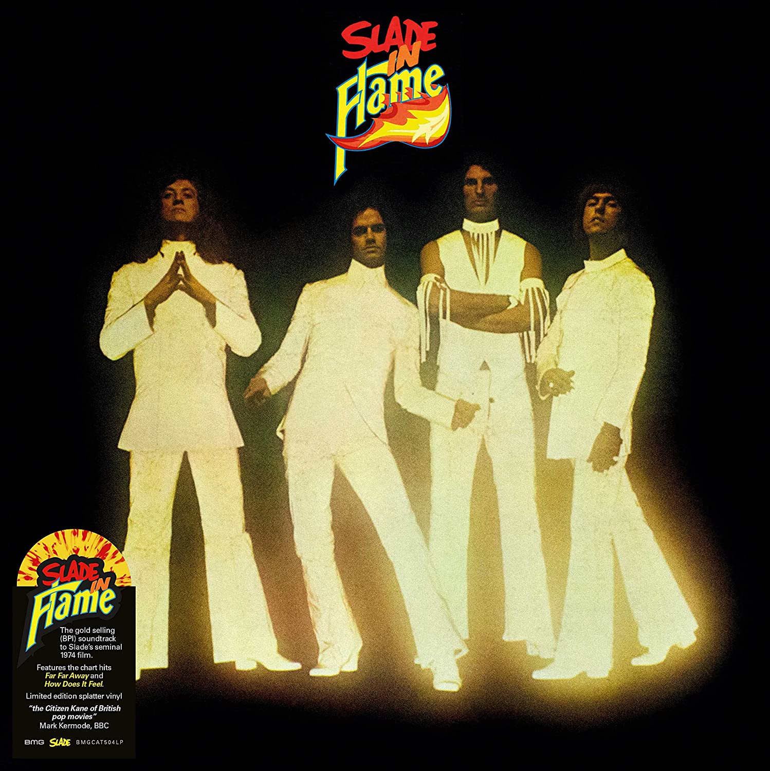 Slade – Slade In Flame (Limitiertes gelbes und rotes Splatter-Vinyl)